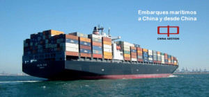 Embarques marítimos a China y desde China